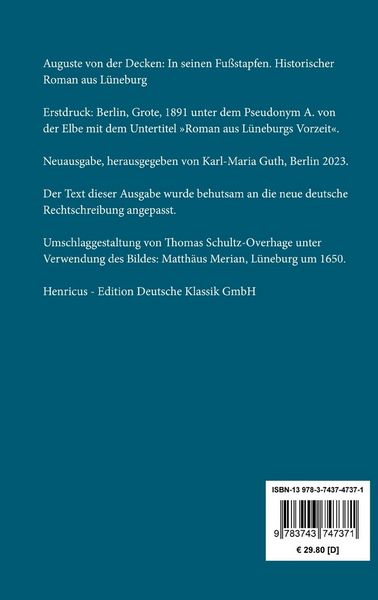 Produktbild: In seinen Fu&szlig;stapfen