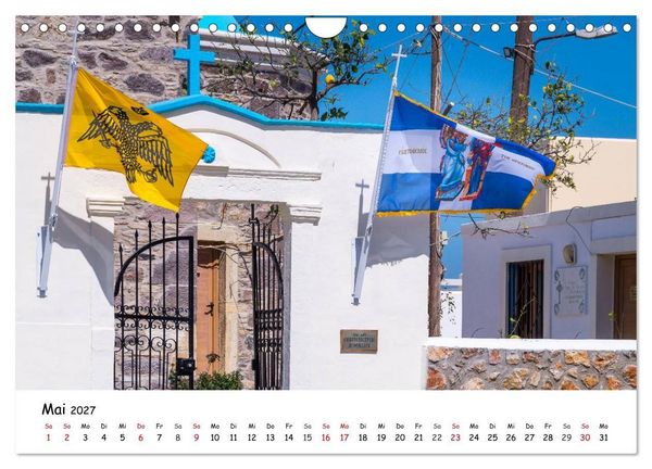 Produktbild: Kos 2027 (Wandkalender 2027 DIN A4 quer), CALVENDO Monatskalender