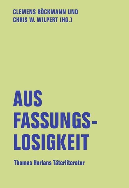 Produktbild: Aus Fassungslosigkeit