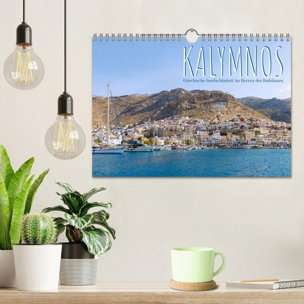 Produktbild: Kalymnos. Griechische Inselsch&ouml;nheit im Herzen des Dodekanes (Wandkalender 2026 DIN A4 quer), CALVENDO Monatskalender