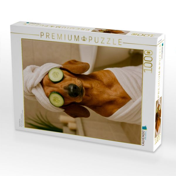 Produktbild: CALVENDO Puzzle Dackel Deluxe | 1000 Teile Lege-Gr&ouml;&szlig;e 64x48cm Foto-Puzzle f&uuml;r gl&uuml;ckliche Stunden