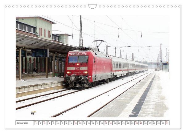 Produktbild: Die Baureihe 101 der Deutschen Bahn (Wandkalender 2026 DIN A3 quer), CALVENDO Monatskalender