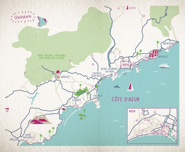 Produktbild: Gl&uuml;cksorte an der C&ocirc;te d&lsquo;Azur