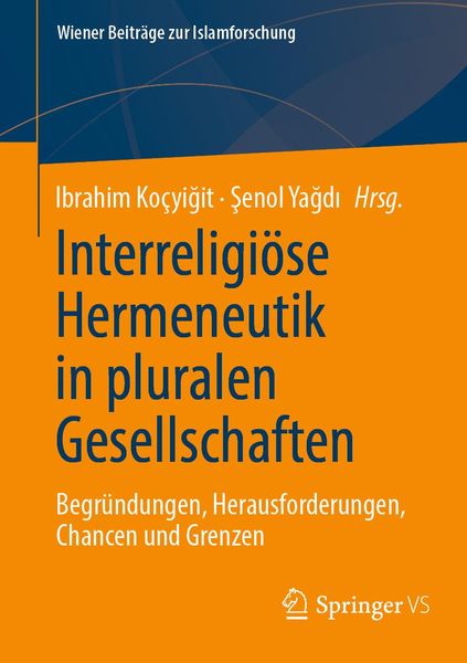 Produktbild: Interreligi&ouml;se Hermeneutik in pluralen Gesellschaften