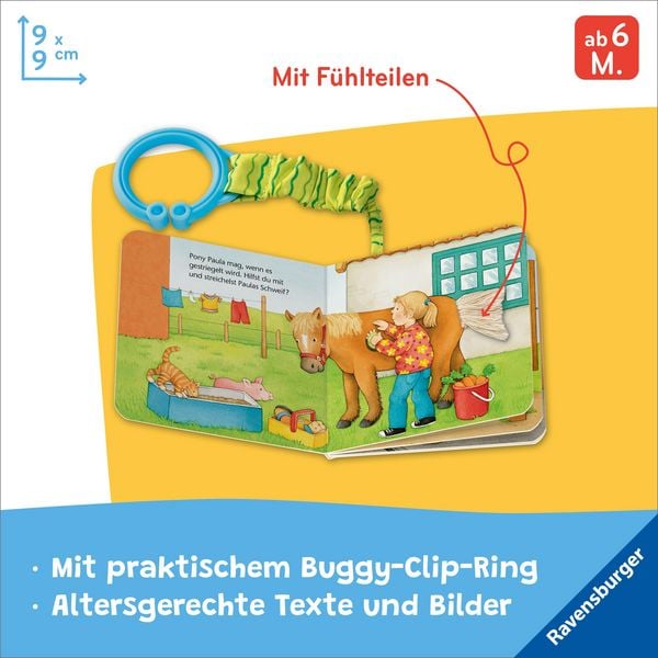 Produktbild: Mein erstes Buggybuch: F&uuml;hl mal! Bauernhoftiere