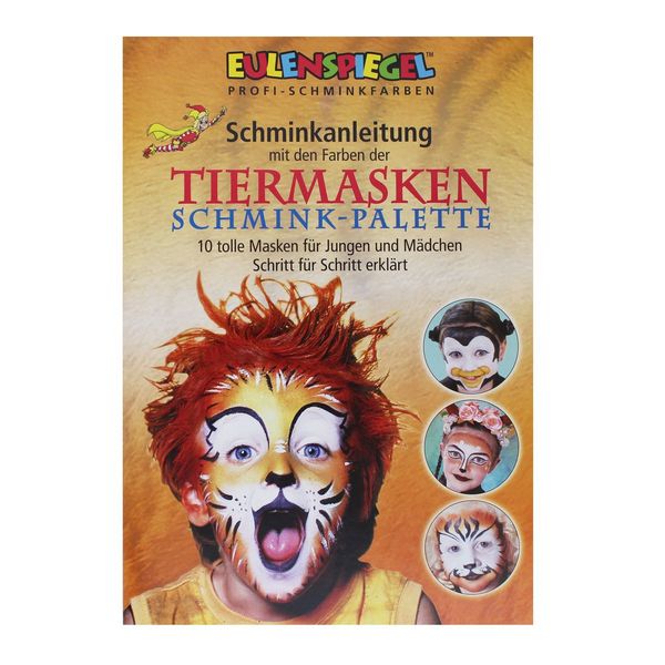 Produktbild: Eulenspiegel 208038 Tiermasken Schmink-Palette