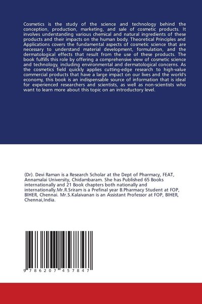 Produktbild: Hand Book of Cosmetic Technology