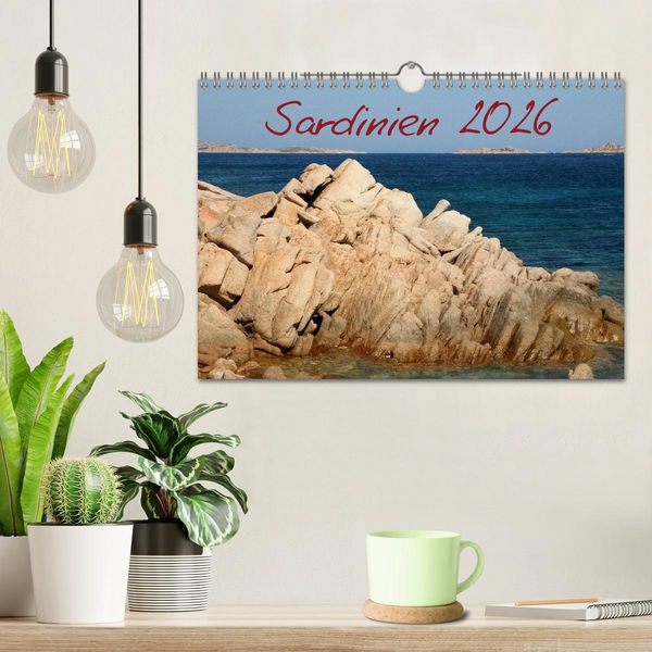 Produktbild: Sardinien 2026 (Wandkalender 2026 DIN A4 quer), CALVENDO Monatskalender