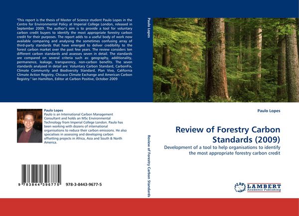 Produktbild: Review of Forestry Carbon Standards (2009)