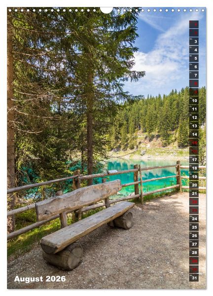 Produktbild: S&Uuml;DTIROL Idylle und historische Bauten (Wandkalender 2026 DIN A3 hoch), CALVENDO Monatskalender