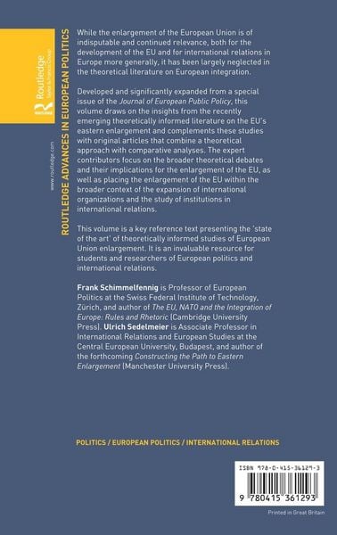 Produktbild: The Politics of European Union Enlargement