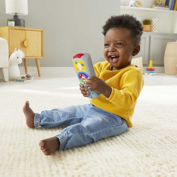 Produktbild: Fisher-Price Lernspa&szlig; H&uuml;ndchen-Fernbedienung Lernspielzeug f&uuml;r Babys und Klein