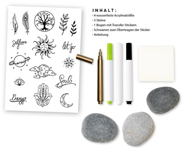 Produktbild: Steine bemalen - Spirit & Soul (Creative Time)