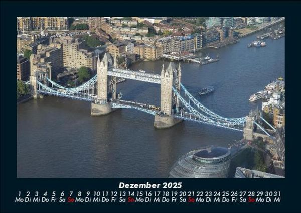 Produktbild: London 2025 Fotokalender DIN A5