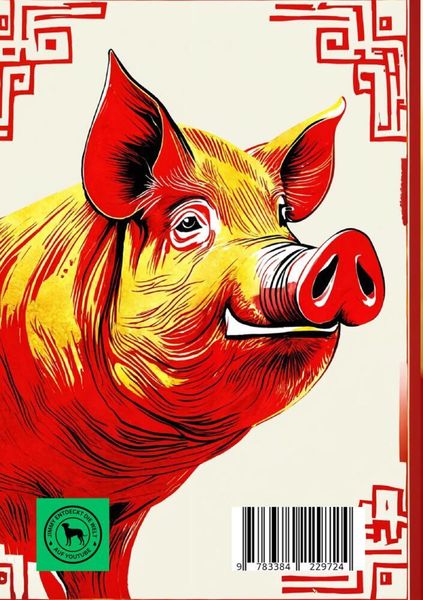 Produktbild: Tagebuch / Notizbuch Chinesische Tierkreis Schwein