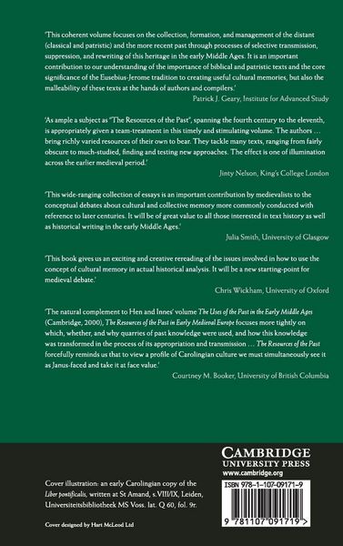 Produktbild: The Resources of the Past in Early Medieval Europe