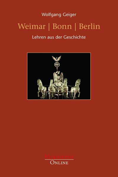 Produktbild: Weimar | Bonn | Berlin
