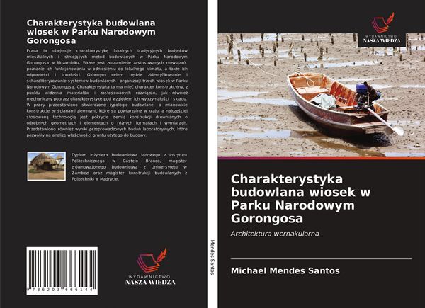 Produktbild: Charakterystyka budowlana wiosek w Parku Narodowym Gorongosa
