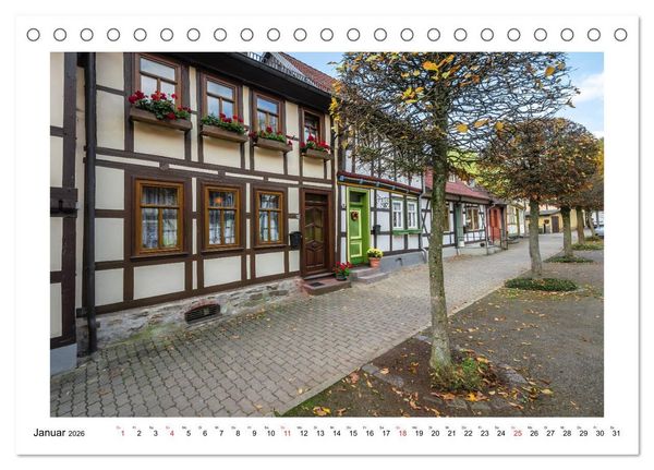 Produktbild: Stolberg im Harz (Tischkalender 2026 DIN A5 quer), CALVENDO Monatskalender