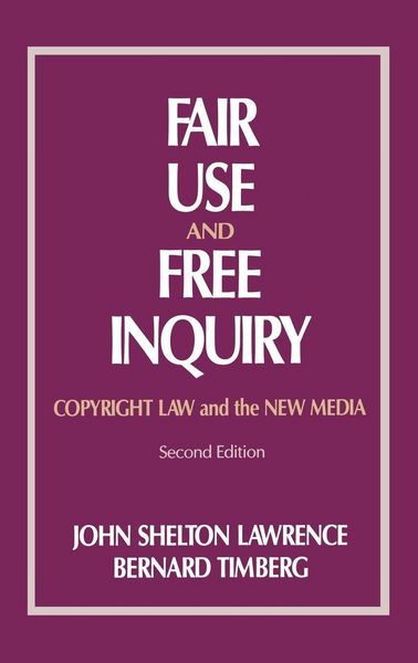 Produktbild: Fair Use and Free Inquiry
