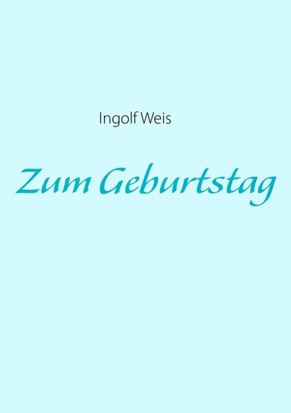 Produktbild: Zum Geburtstag