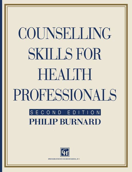Produktbild: Counselling Skills for Health Professionals