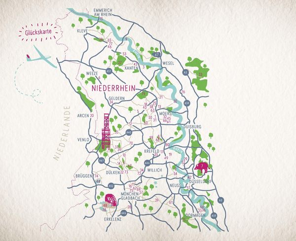 Glücksorte am Niederrhein