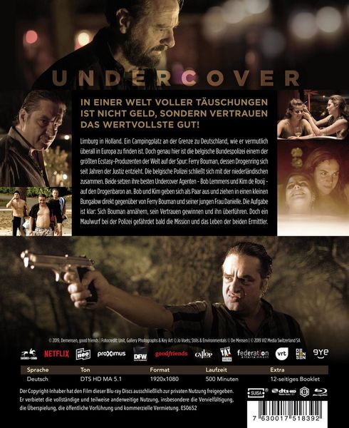 Produktbild: Undercover - Wenn der Feind zum Freund wird - Staffel 1 [2 BRs]