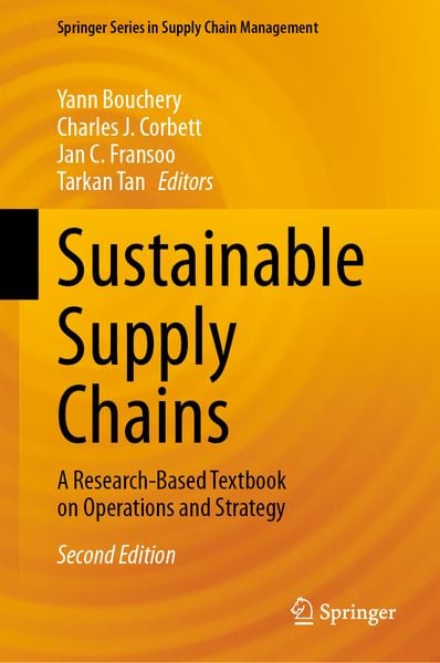 Produktbild: Sustainable Supply Chains