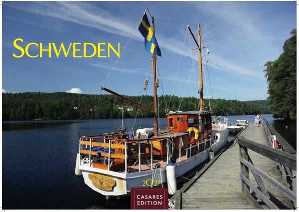 Schweden Kalender 2027 – Wandkalender | Fotokalender Nordeuropa 35x50cm Grosses Format - Naturerlebnisse & Landschaften des Nordens – Hochwertiger .