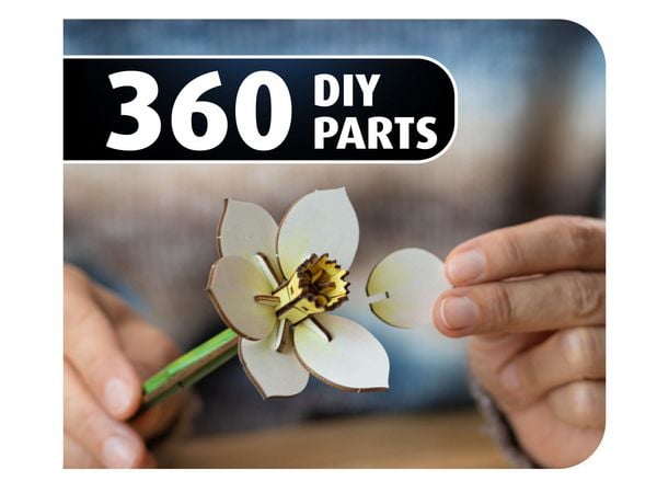 Produktbild: Revell Holzblumen Flowers Blossom Festival mit Vase & Duftring