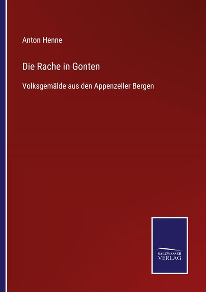 Produktbild: Die Rache in Gonten