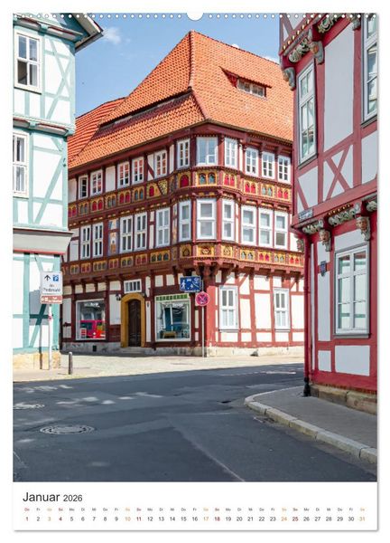 Produktbild: Duderstadt am Harz (Wandkalender 2026 DIN A2 hoch), CALVENDO Monatskalender