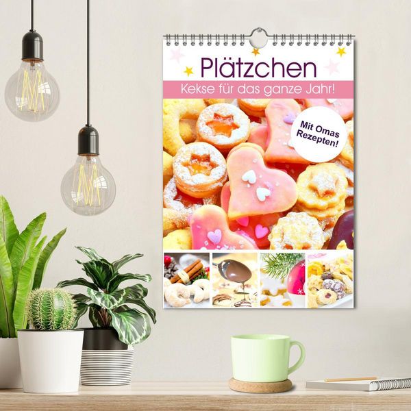 Produktbild: Pl&auml;tzchen. Kekse f&uuml;r das ganze Jahr! (Wandkalender 2026 DIN A4 hoch), CALVENDO Monatskalender