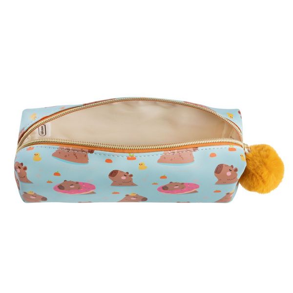 Produktbild: Idena Schlamper Capybara blau 205x60x70mm Verschluss mit Pompom