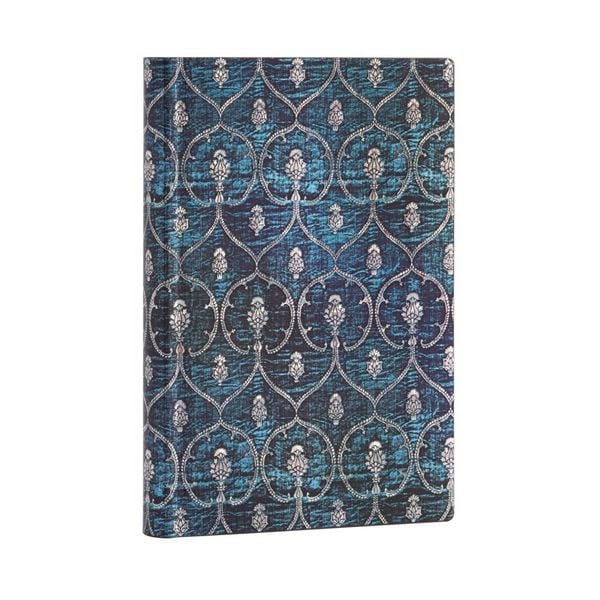 Produktbild: Softcover Notizbuch Samtblau, Mini, Liniert