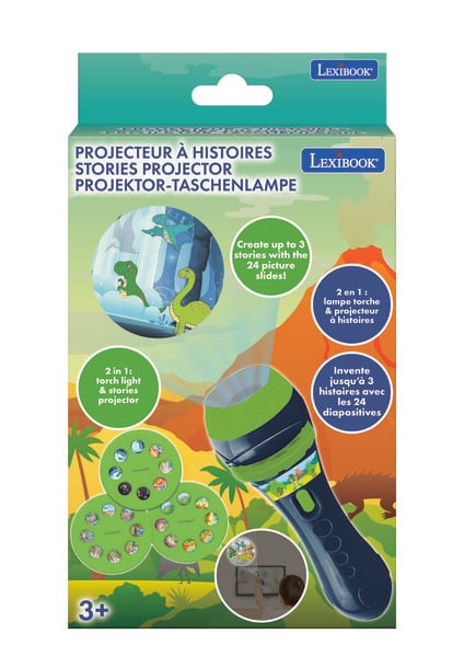 Produktbild: Dinosaurier Geschichten Projektor und Taschenlampe
