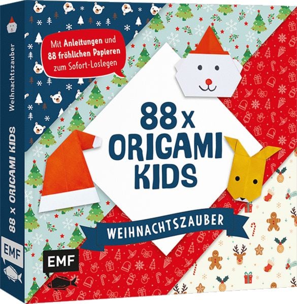 Produktbild: 88 x Origami Kids &ndash; Weihnachtszauber