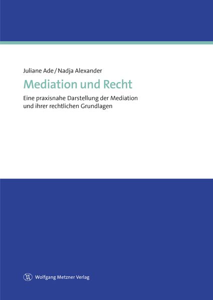 Produktbild: Mediation und Recht