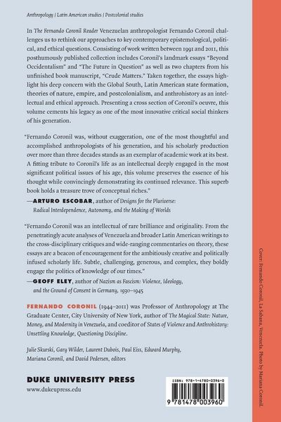 Produktbild: The Fernando Coronil Reader