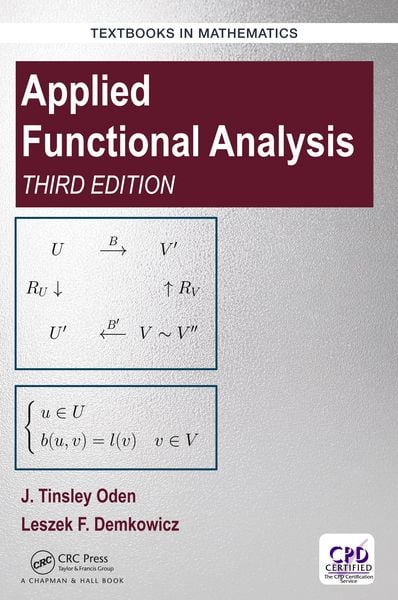 Produktbild: Applied Functional Analysis