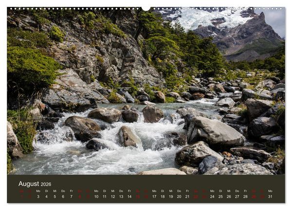 Produktbild: Patagonien - Am Puls der Wildnis (Wandkalender 2026 DIN A2 quer), CALVENDO Monatskalender