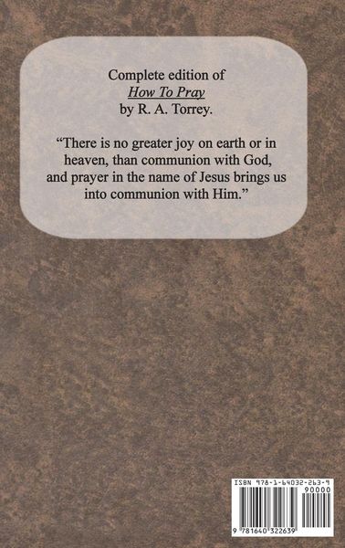 Produktbild: How To Pray