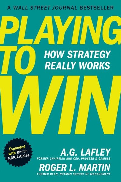 Produktbild: Playing to Win, Expanded with Bonus HBR Articles