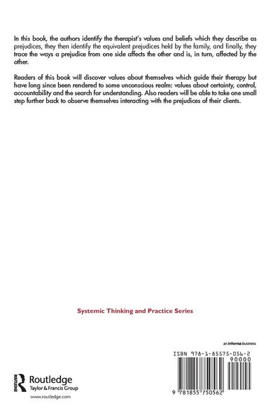 Produktbild: Cybernetics of Prejudices in the Practice of Psychotherapy