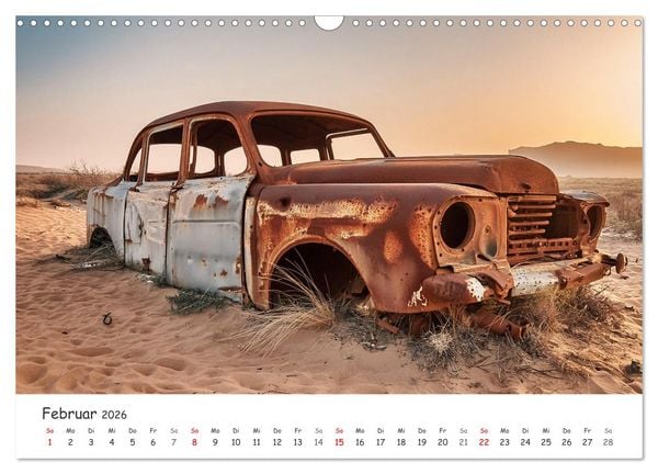 Produktbild: KI - Lost Places aus dem Rechner (Wandkalender 2026 DIN A3 quer), CALVENDO Monatskalender