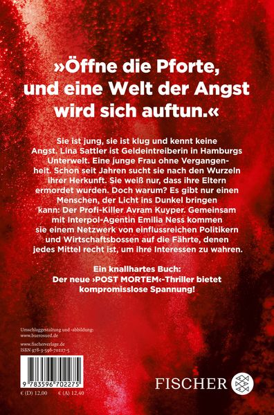 Produktbild: Post Mortem - Spur der Angst / Post Mortem Reihe Bd. 4