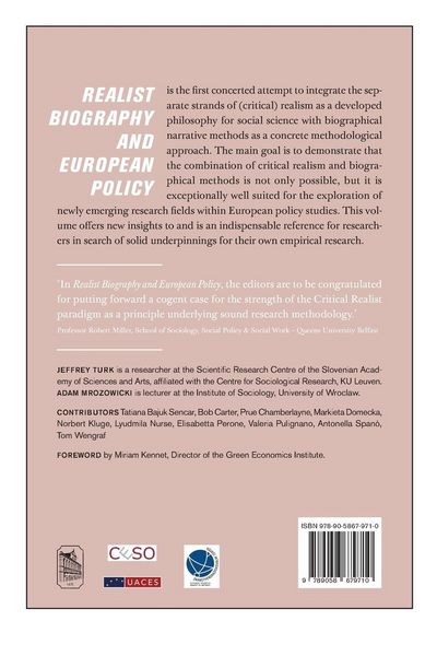 Produktbild: Realist Biography and European Policy