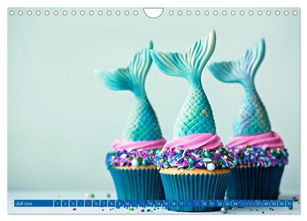 Produktbild: Cupcakes - die s&uuml;&szlig;e Verf&uuml;hrung (Wandkalender 2026 DIN A4 quer), CALVENDO Monatskalender