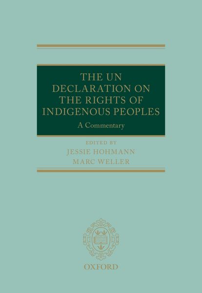 Produktbild: The UN Declaration on the Rights of Indigenous Peoples